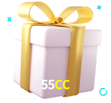 Receba seus bônus de boas-vindas no 55CC